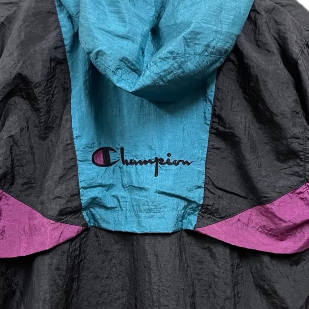 Vintage 90’s champion windbreaker - Picture 3 of 6
